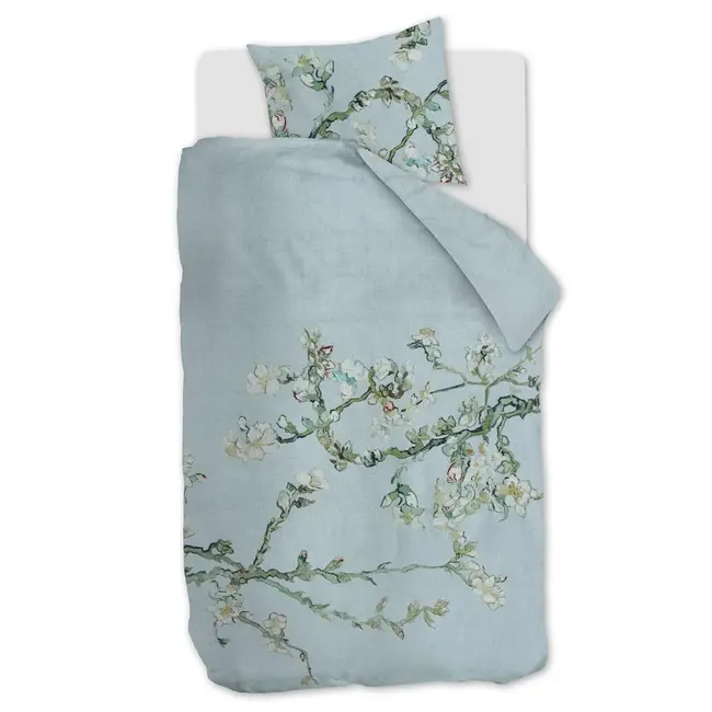 Beddinghouse Dekbedovertrek Beddinghouse Van Gogh Blossom Blue Grey