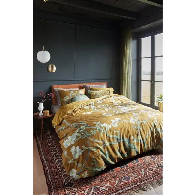 Beddinghouse Dekbedovertrek Beddinghouse x Van Gogh Museum Blossoming- Ochre