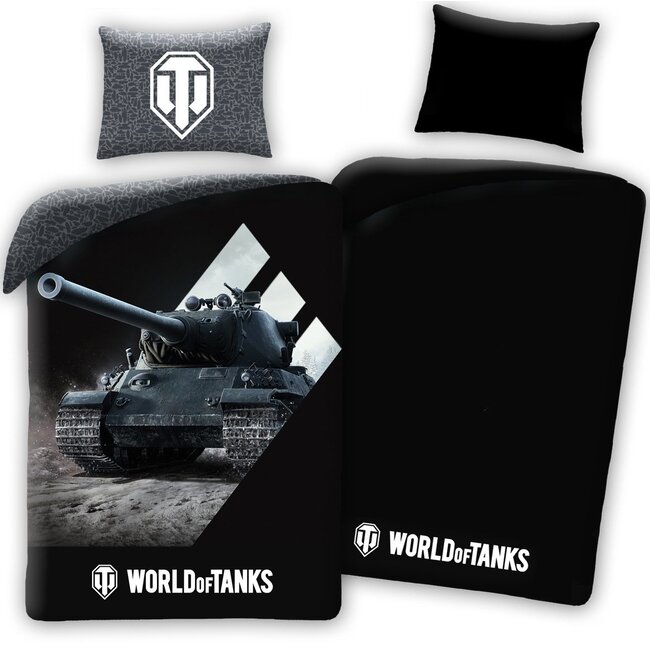 MerchandiseFever World of Tanks Dekbedovertrek - Eenpersoons - 140 x 200 cm - Katoen