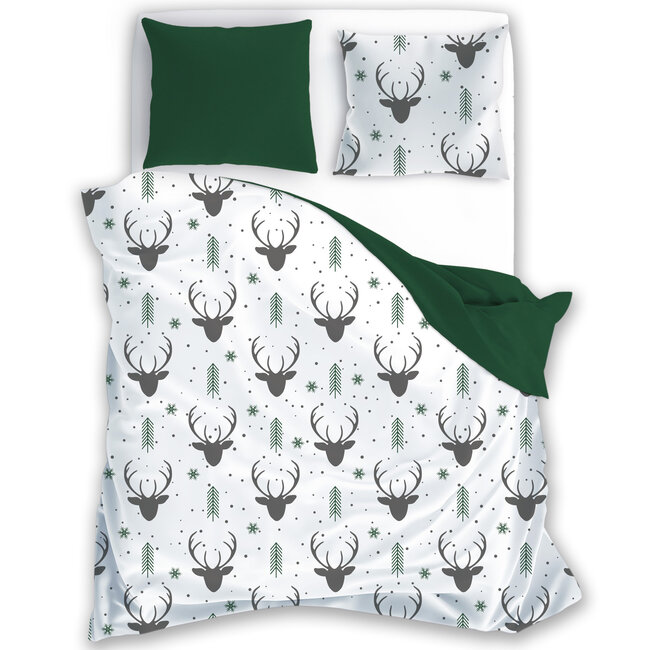 MerchandiseFever Faro Dekbedovertrek, Scandic - 140 x 200 cm + 70 x 90 cm - Katoen