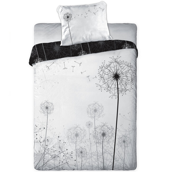 MerchandiseFever Faro Dekbedovertrek, Paardenbloem - 140 x 200 cm + 70 x 90 cm - Katoen