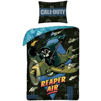 MerchandiseFever Call of Duty Dekbedovertrek Reaper- Eenpersoons - Katoen