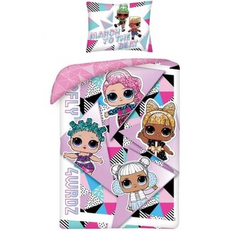 MerchandiseFever L.O.L. Surprise Dekbedovertrek March to the Beat - Katoen