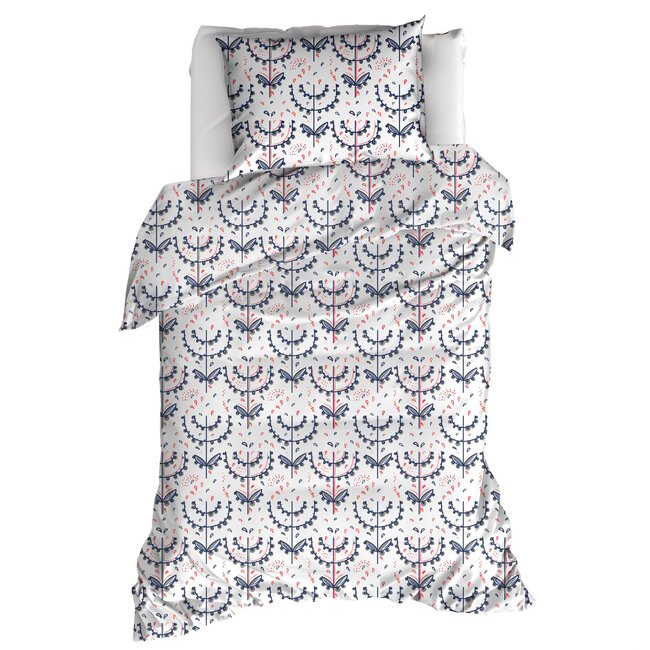 MerchandiseFever Moodit Dekbedovertrek, Odil Mia - 140 x 220 + 60 x 70 cm - Katoen