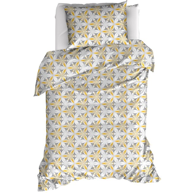 MerchandiseFever Moodit Dekbedovertrek, Odil Delta - 140 x 220 + 60 x 70 cm - Katoen