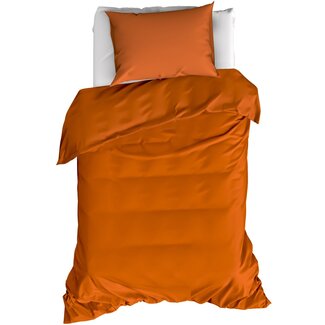 MerchandiseFever Dekbedovertrek Basil Bronze - Eenpersoons - 140 x 220 cm - Katoen