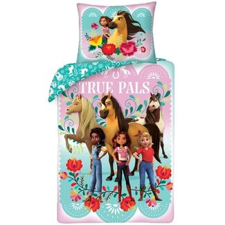 MerchandiseFever Dekbedovertrek True Pals - Eenpersoons - 140 x 200 cm - Katoen