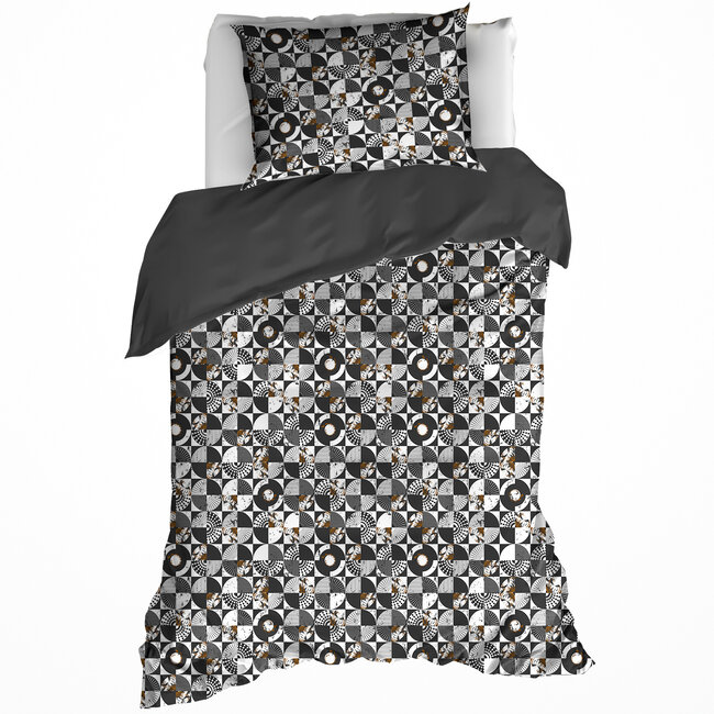 MerchandiseFever Dekbedovertrek, 100% katoen, perkal met print aan één zijde.