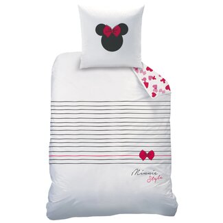 MerchandiseFever Disney Minnie Mouse Dekbedovertrek Style - Katoen