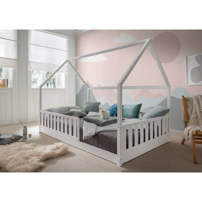 INFANSKIDS Montessori bodembed Noah 90x200 cm- wit