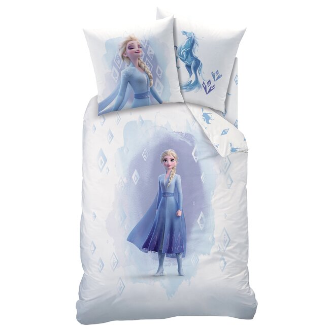 MerchandiseFever Disney Frozen Dekbedovertrek Element - 140 x 200 + 63 x 63 cm - Katoen
