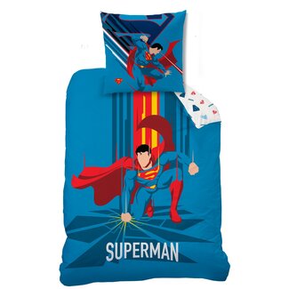 MerchandiseFever Superman Dekbedovertrek Supera - Katoen