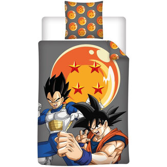 MerchandiseFever Dekbedovertrek Vegeta - 140 x 200 + 65 x 65 cm - Polykatoen