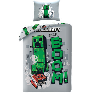MerchandiseFever Dekbedovertrek Boom! - Eenpersoons - 140 x 200 cm - Polyester