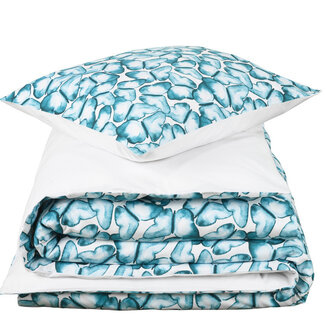 MerchandiseFever Dekbedovertrek Acana, Pool Green - 140 x 200/220 - Katoen Percal