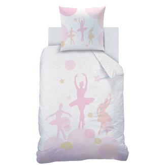MerchandiseFever Matt & Rose Dekbedovertrek Balletdanseres - Katoen