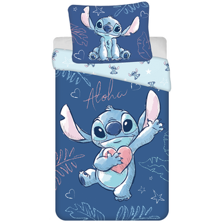 MerchandiseFever Disney Lilo & Stitch Dekbedovertrek Aloha - Katoen