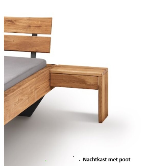 TPT Möbel Industrieel Balkenbed Balkado- massief geolied wild eiken