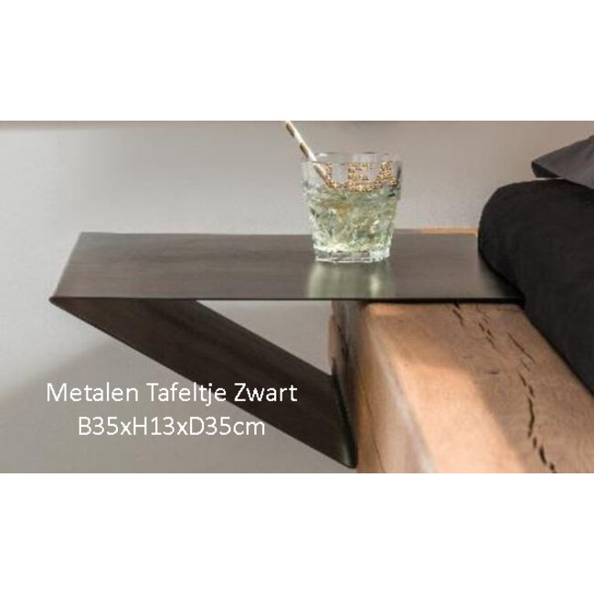 TPT Möbel Industrieel Balkenbed Hudson- massief geolied wild eiken