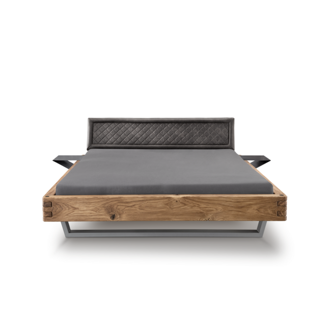 TPT Möbel Industrieel Balkenbed Hudson- massief geolied wild eiken