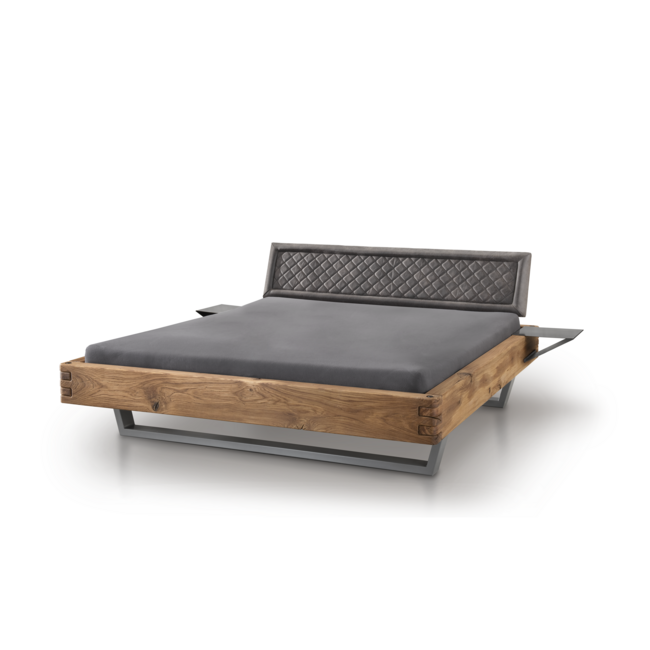 TPT Möbel Industrieel Balkenbed Hudson- massief geolied wild eiken