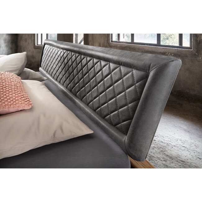 TPT Möbel Industrieel Balkenbed Hudson- massief geolied wild eiken