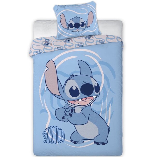 MerchandiseFever Disney Lilo & Stitch Dekbedovertrek Sweet - 140 x 200 cm / 70 x 90 cm - Katoen