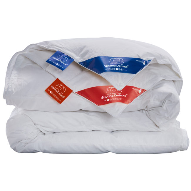 Silvana 4- Seizoenen Dekbed Silvana Deluxe- 90% Ganzendons