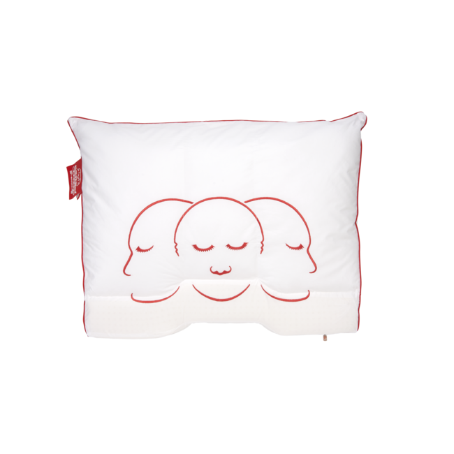 Silvana Hoofdkussen Silvana Support Rood - Extra zacht