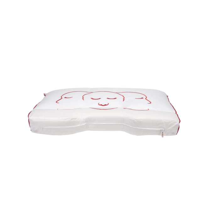 Silvana Hoofdkussen Silvana Support Rood - Extra zacht