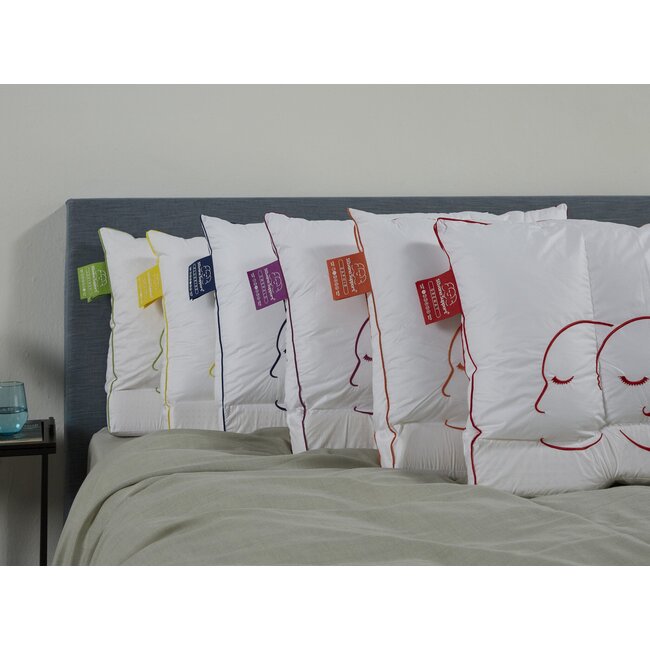 Silvana Hoofdkussen Silvana Support Paars- Beetje Zacht