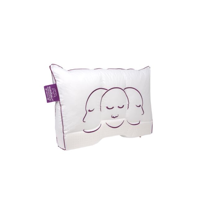 Silvana Hoofdkussen Silvana Support Paars- Beetje Zacht