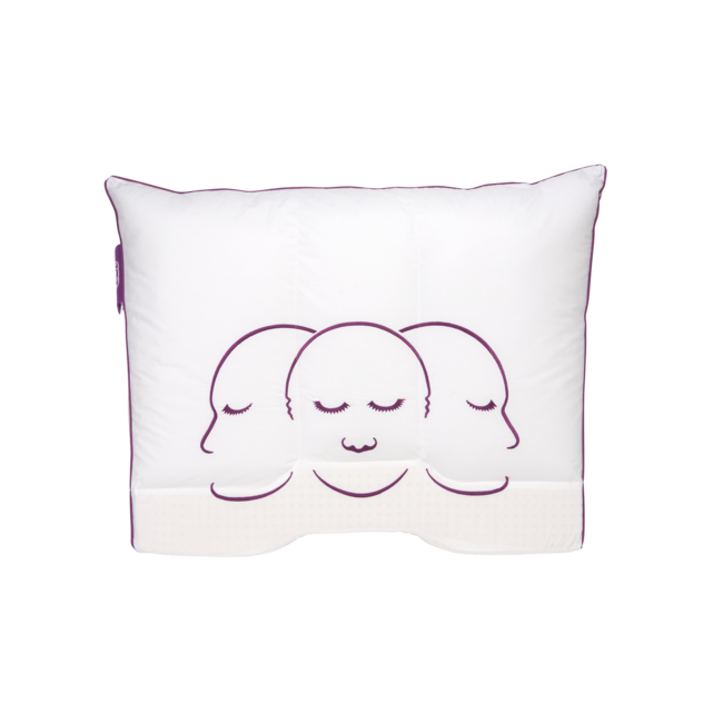 Silvana Hoofdkussen Silvana Support Paars- Beetje Zacht