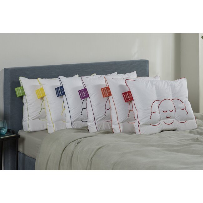 Silvana Hoofdkussen Silvana Support Geel- Stevig