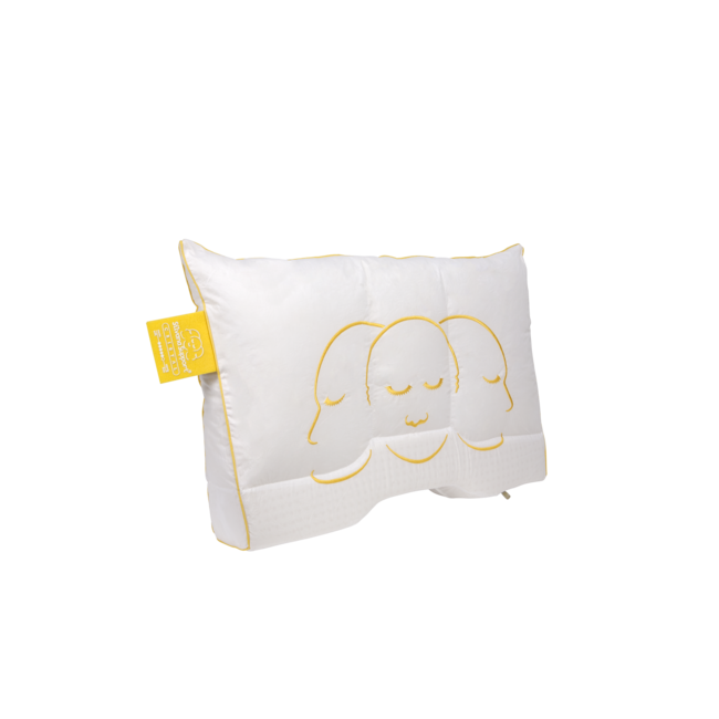 Silvana Hoofdkussen Silvana Support Geel- Stevig