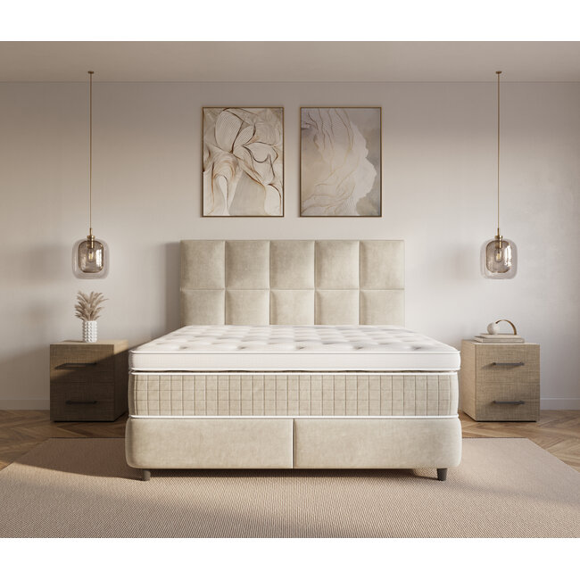 Dreamhouse Opbergboxspring Neroli- Velvet Beige