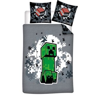 MerchandiseFever Minecraft dekbedovertrek - Polycotton