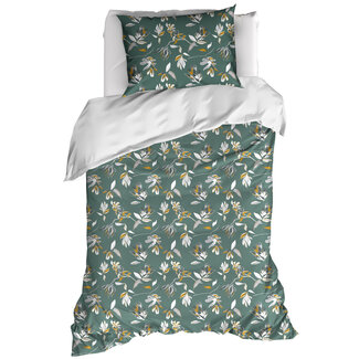 MerchandiseFever Dekbedovertrek Acacia, Nimbus Cloud - 140 x 200/220 - Katoen Percal