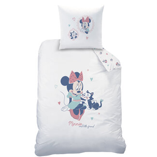 MerchandiseFever Disney Minnie Mouse Dekbedovertrek Little Friend - Katoen