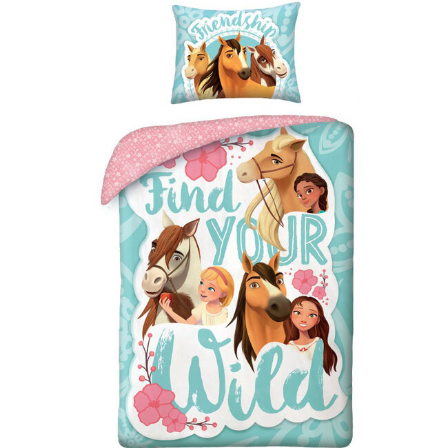 MerchandiseFever Spirit Dekbedovertrek - 140 x 200 + 70 x 90 - Katoen