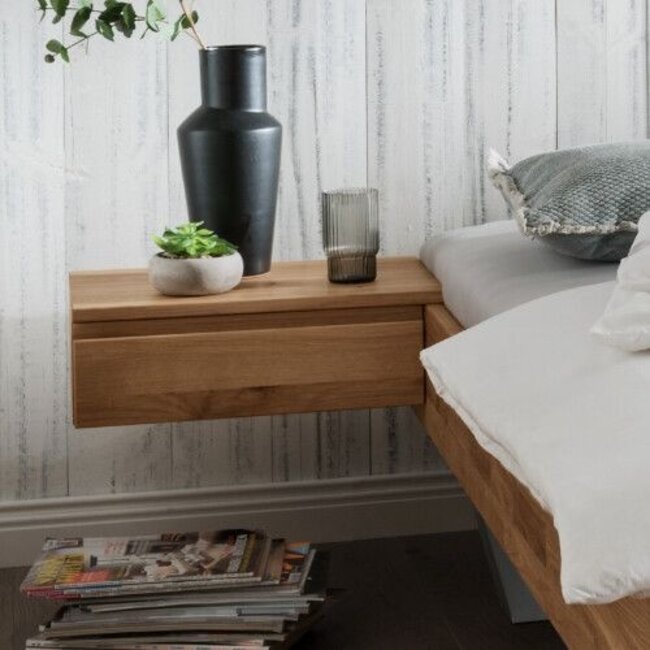 TPT Möbel Eiken houten ladenbed Astoria-massief