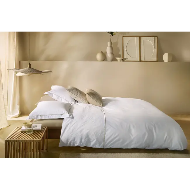 Beddinghouse Dekbedovertrek Beddinghouse x Van Gogh Museum Broderie Fleurie Dekbedovertrek - Wit