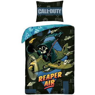 MerchandiseFever Call of Duty Dekbedovertrek Reaper- Eenpersoons - Katoen
