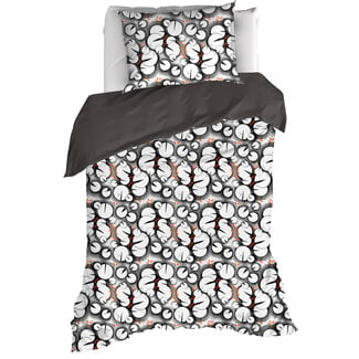 MerchandiseFever De Witte Lietaer Dekbedovertrek Lilypad, Black