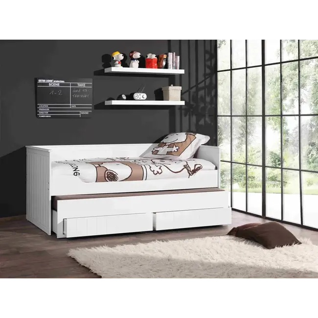 Vipack Vipack Kajuitbed Robin  Wit -  90x200 cm