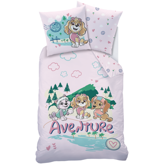 MerchandiseFever PAW Patrol Dekbedovertrek Voyage - 140 x 200 + 63 x 63 cm - Katoen