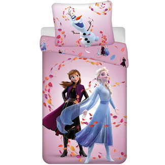 MerchandiseFever Disney Frozen Dekbedovertrek, Magical Time - Katoen