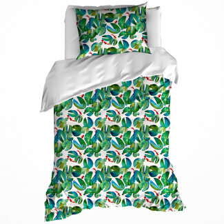 MerchandiseFever De Witte Lietaer Dekbedovertrek Puddle Green - Katoen