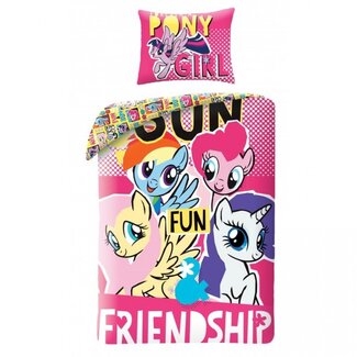 MerchandiseFever My little Pony Dekbedovertrek Friendship - Katoen