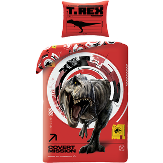MerchandiseFever Jurassic World Dekbedovertrek Covert Mission - Polyester